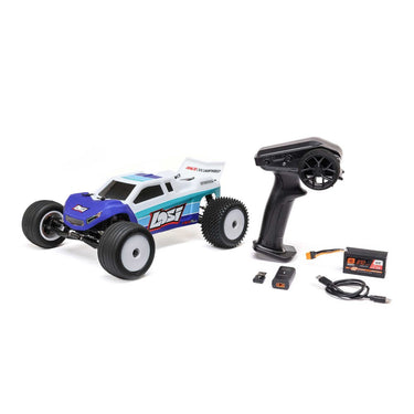 Losi Mini-T 2.0 2WD Brushless RC Stadium Truck V2 Blue 1056T2